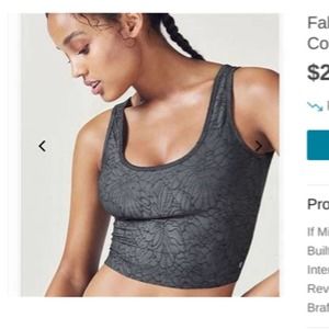 NWT Fabletics Prisha Midi Tank XL